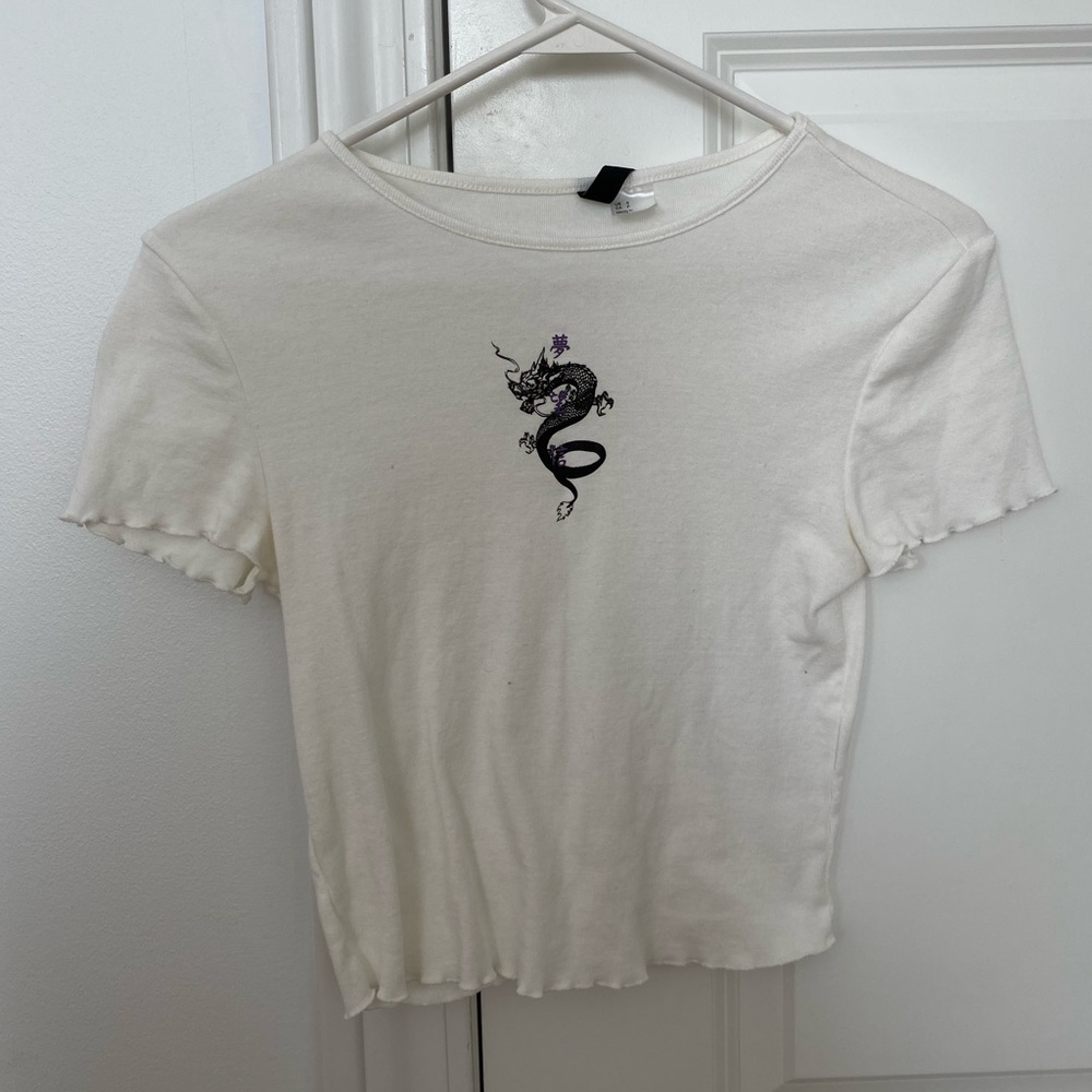 Cropped tee